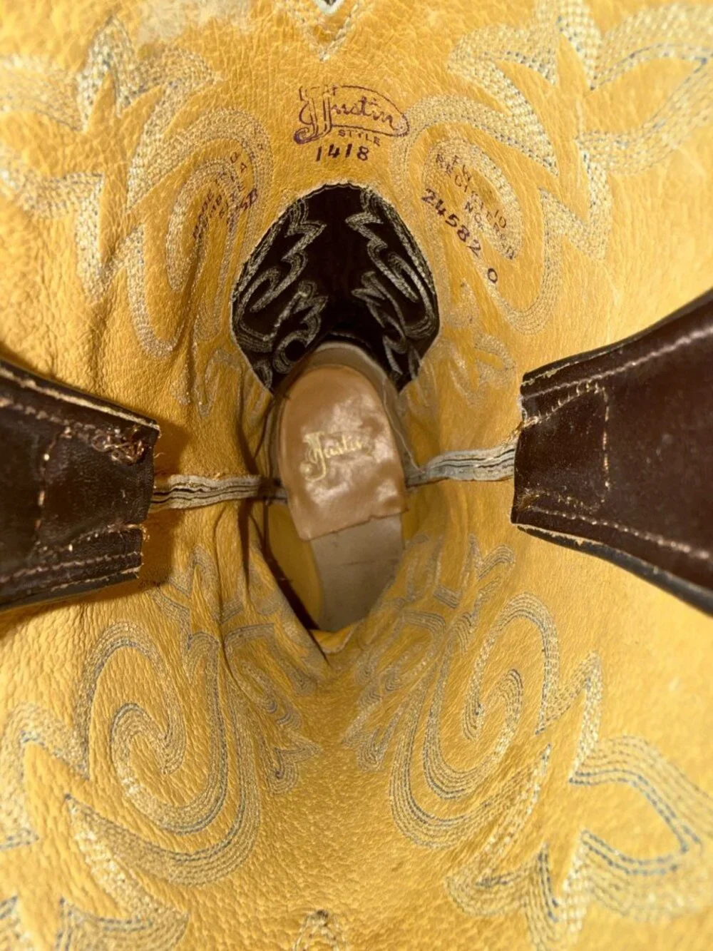 Justin Boots 1980s 1990s